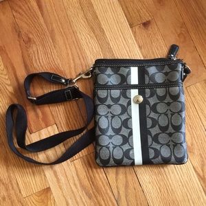 Coach black crossbody